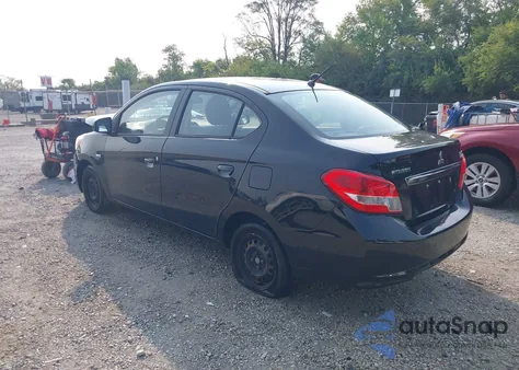 2017 Mitsubishi Mirage G4 Es z USA, uszkodzony, nr VIN ML32F3FJ8HHF12777